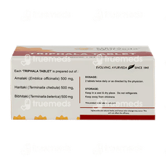Kerala Ayurveda Triphala 10 Pack Of 10 Tablets