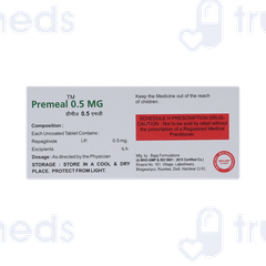 Premeal 0.5 MG Tablet 10