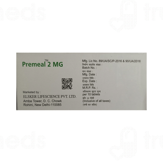 Premeal 2 MG Tablet 10