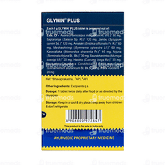 Kerala Ayurveda Glymin Plus Tablet 100