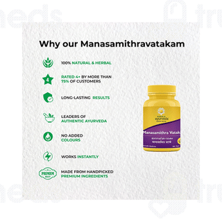 Kerala Ayurveda Manasamithravatakam Gulika Tablet 25