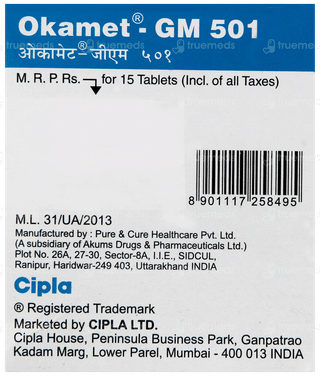 Okamet GM 501 Tablet 15