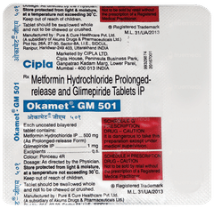 Okamet GM 501 Tablet 15 Okamet GM 501 Tablet 15