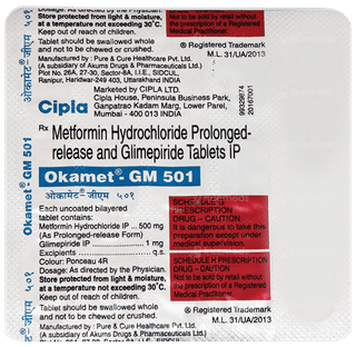 Okamet GM 501 Tablet 15