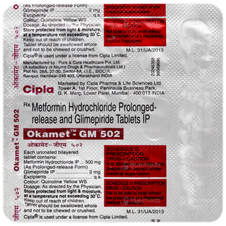 Okamet GM 502 Tablet 15