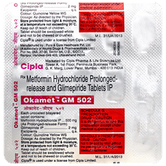 Okamet Gm 502 Tablet 15