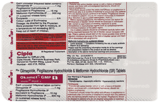 Okamet Gmp 1 Tablet 10