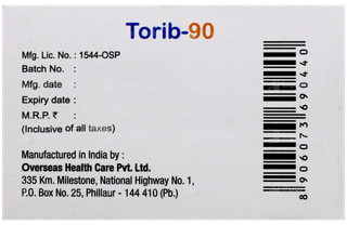 Torib 90 Tablet 15