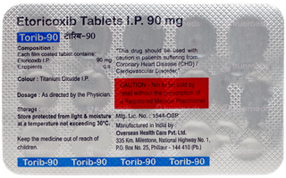 Torib 90 Tablet 15