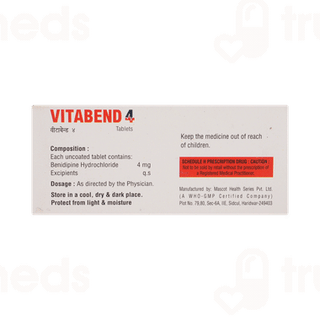 Vitabend 4 MG Tablet 10