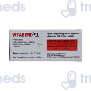 Vitabend 8 MG Tablet 10