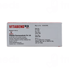 Vitabend 8 MG Tablet 10 Vitabend 8 MG Tablet 10