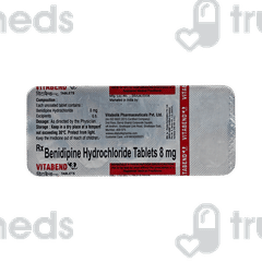 Vitabend 8 MG Tablet 10 Vitabend 8 MG Tablet 10
