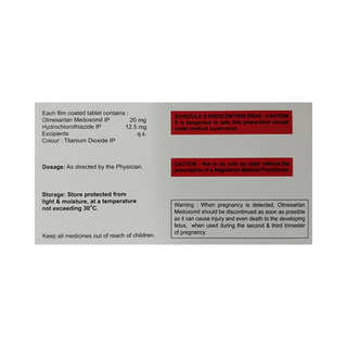 Olmecaid H 20 MG Tablet 10