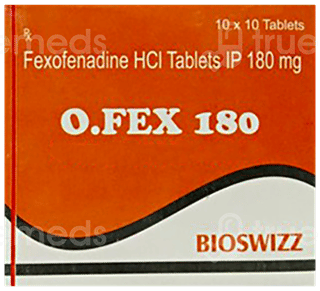 O Fex 180 Mg Tablet 10