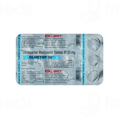 Olmetop 20 MG Tablet 15