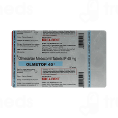 Olmetop 40 MG Tablet 15 Olmetop 40 MG Tablet 15