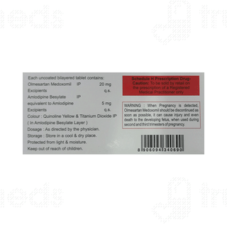 Olmetop 20 MG Am Tablet 15