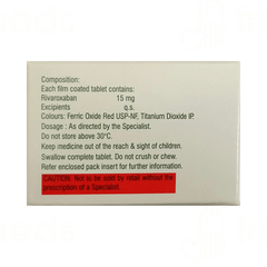 Rixant 15 MG Tablet 10 Rixant 15 MG Tablet 10