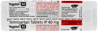 Yogatel 40 Tablet 15