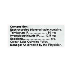 Telaid H 80 MG Tablet 10