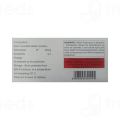 Telbrit 20 MG Tablet 15