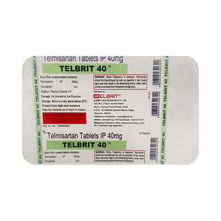 Telbrit 40 Mg Tablet 15