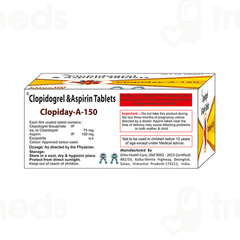 Clopiday A 150 MG Tablet 10