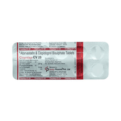 Clopiday Cv 20 Tablet 10