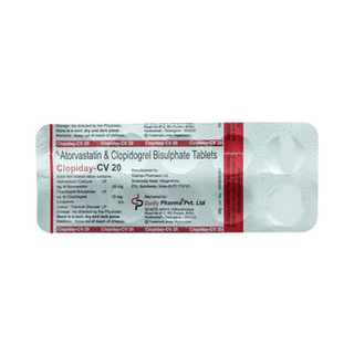 Clopiday Cv 20 Tablet 10