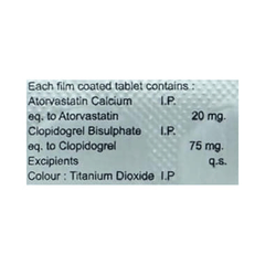 Clopiday Cv 20 Tablet 10