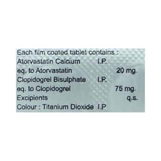 Clopiday Cv 20 Tablet 10