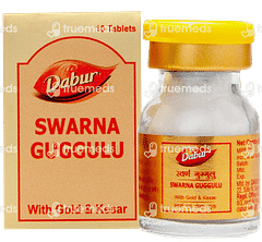 Dabur Swarna Guggulu Gold & Kesar Tablet 10