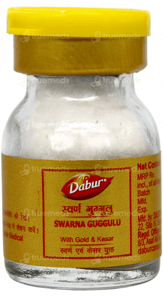 Dabur Swarna Guggulu Gold & Kesar Tablet 10
