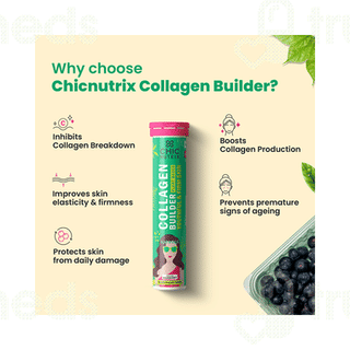 Chicnutrix Collagen Builder Plant Based Effervescent Tablet 20