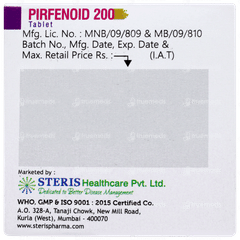 Pirfenoid 200 Tablet 15 Pirfenoid 200 Tablet 15