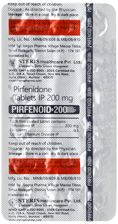 Pirfenoid 200 Tablet 15 Pirfenoid 200 Tablet 15