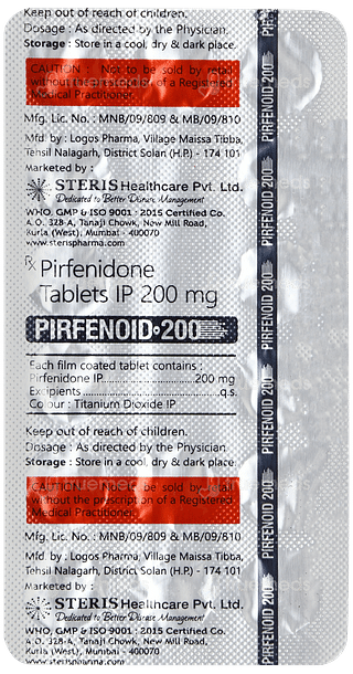 Pirfenoid 200 Tablet 15