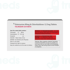 Telmizem Ch Forte Tablet 10 Telmizem Ch Forte Tablet 10
