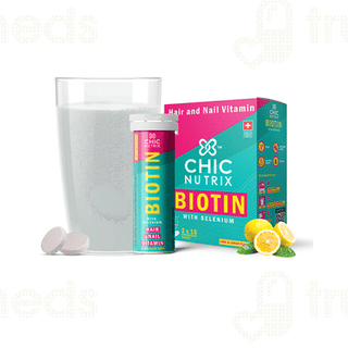 Chicnutrix Biotin With Selenium Lime & Lemon Effervescent Tablet 30