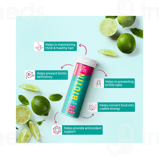 Chicnutrix Biotin With Selenium Lime & Lemon Effervescent Tablet 30