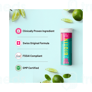 Chicnutrix Biotin With Selenium Lime & Lemon Effervescent Tablet 30