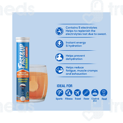 Fast And Up Cola Hydration Reload+caffeine Effervescent Tablet 20