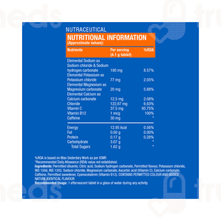 Fast And Up Cola Hydration Reload+caffeine Effervescent Tablet 20
