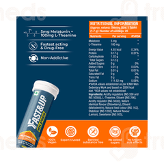 Fast And Up Melatonin 10mg + L Theanine Strawberry Effervescent Tablet 20