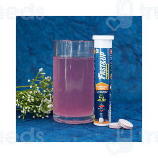 Fast And Up Melatonin 10mg + L Theanine Strawberry Effervescent Tablet 20