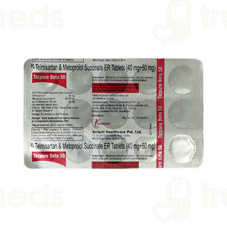 Tazpure Beta 50 Tablet 15