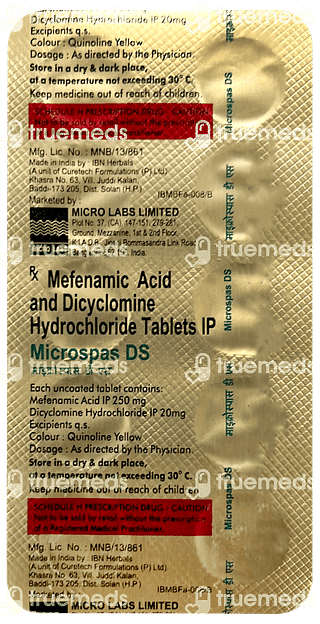 Microspas Ds Tablet 10