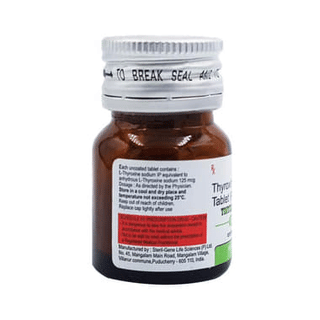 Thyrogear 125 MCG Tablet 100