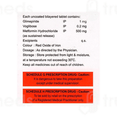 Triglimibrit 1 Tablet 10 Triglimibrit 1 Tablet 10
